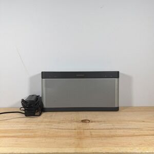 Bose SoundLink Bluetooth Speaker III Portable Wireless Model 414255 Tested